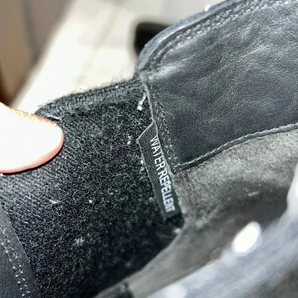 VINCE Bonham men’s boot black EUC ankle pull-on US 13 / EU 47.5 NWOT rubber sole - Picture 8 of 12